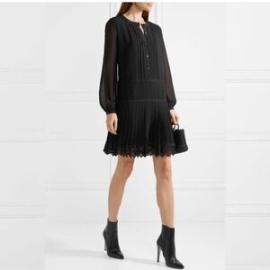 Tory Burch Black Pleated dress